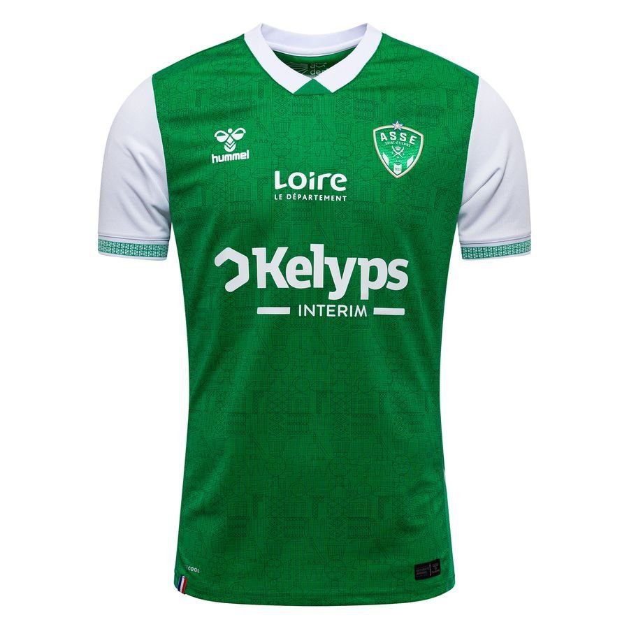 Saint-Étienne Home Shirt 2025/26-League Fan Gear